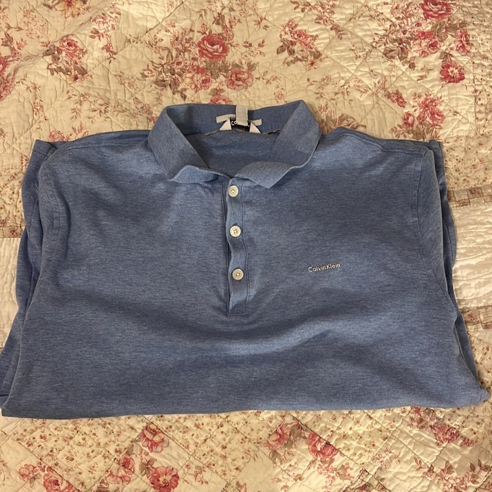 Calvin Klein Liquid Cotton Polo